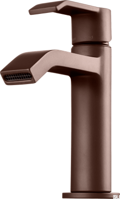 Robinet de lavabo VIC071, laiton marron