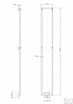 9427074--Grzejnik łazienkowy TW1500-200 Stalowy Miodowe Złoto PVD-Tapwell-Skandynawskie-Uchwyty_2