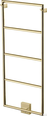 Radiateur de salle de bain TW800-400 Acier Miel Or PVD