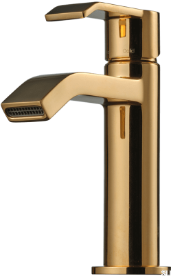 Robinet de lavabo VIC071, laiton poli, non peint