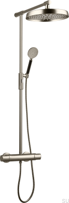 ARM300-150 Ensemble de douche en laiton nickel brossé