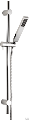 Barre de douche Poker avec support mural réglable ZSAL176 Laiton chromé