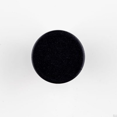 Bouton de meuble Luciola 20 Aluminium Noir