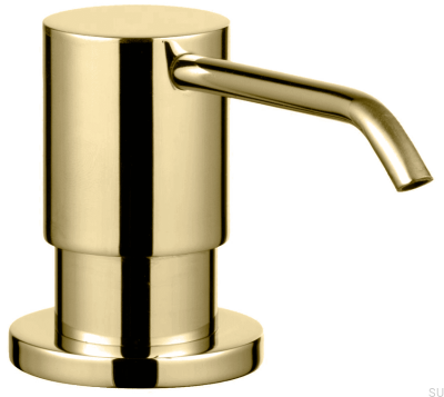 Distributeur de savon BI228, laiton doré miel