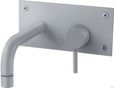 BOX006 Robinet de lavabo en laiton Gris Ascot