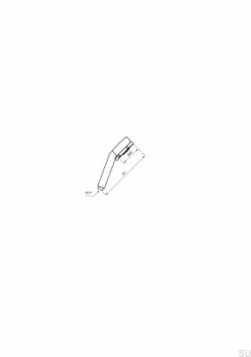 Pommeau de douche chromé Birillo ZDOC070