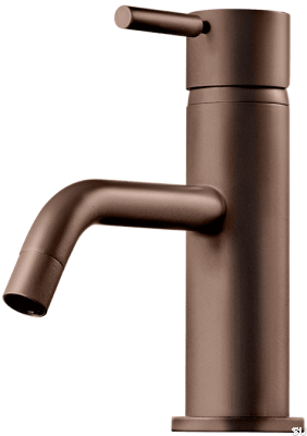 Robinet de lavabo EVM071, laiton, marron