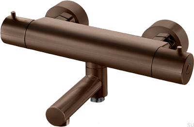 Robinet de lavabo EVM022, laiton brun