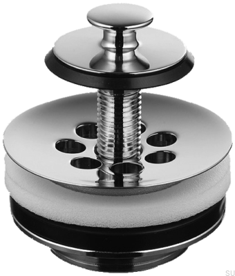 Bonde de lavabo 58400 Laiton chromé