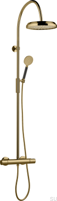 ARM5300-150 Ensemble de douche en laiton doré miel