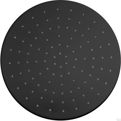 Pommeau de douche à effet pluie rond 300 ZSOF079 Laiton Noir Mat