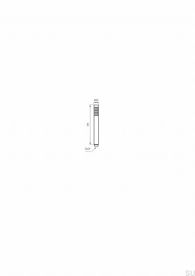 Pommeau de douche Classic ZDOC067 Chrome