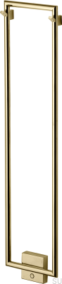 Radiateur de salle de bain TW800-200 Acier Miel Or PVD