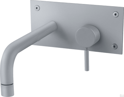 Robinet de lavabo 230 BOX008 Laiton Gris Ascot