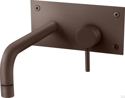Robinet pour lavabo 230 BOX008 Laiton Marron