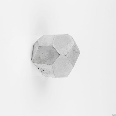 Bouton de meuble Rocky 35 Béton architectural gris