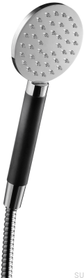 Pommeau de douche ZDOC095 Chrome et Noir