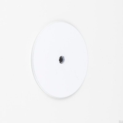 Coussinet de poignée Rose 50 en aluminium blanc