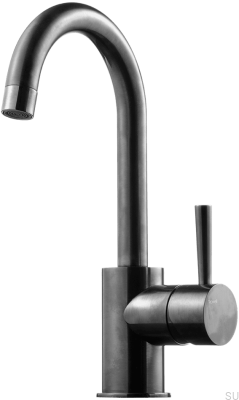 Robinet de cuisine EVO078 Laiton Noir Chrome Brossé