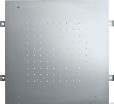 Pomme de douche, douche à effet pluie carrée 400 ZSOF094, Laiton chromé