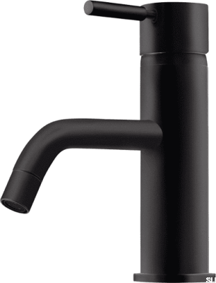 Robinet de lavabo EVM071, Laiton Noir Mat