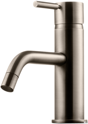 Robinet de lavabo EVM071, laiton nickel brossé