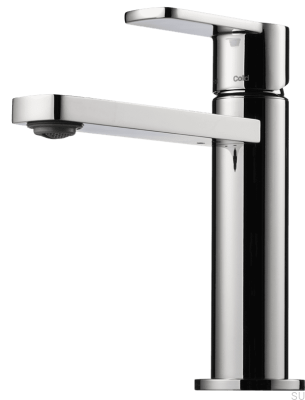 Robinet de lavabo LIN071, laiton chromé