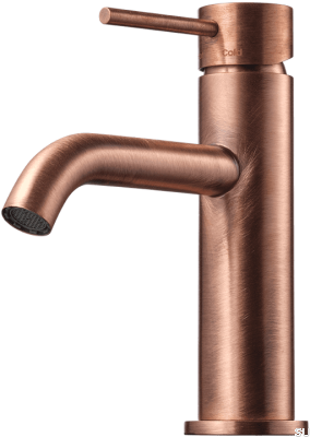 Robinet de lavabo EVM072, cuivre brossé, non peint
