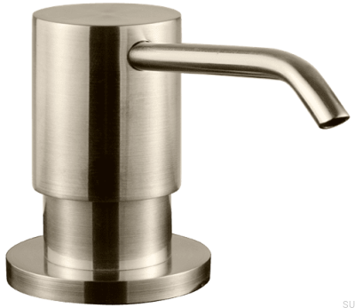 BI228 Distributeur de Savon Laiton Nickel Brossé