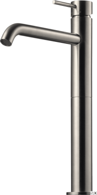 Robinet de lavabo EVM082, laiton nickel brossé