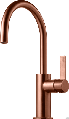 Robinet de cuisine ARM380, cuivre brossé, non peint