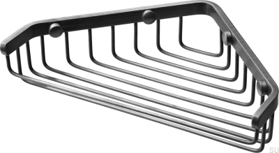 Porte-savon d'angle TA156 Laiton, Chrome Brossé Noir