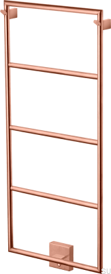 Radiateur de salle de bain TW800-400 Acier Cuivre PVD
