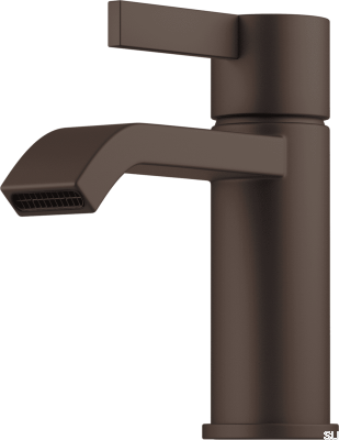 Robinet de lavabo ARM071M, laiton brun
