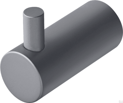 Support mural TA242 Laiton Gris Ascot (2 pièces)