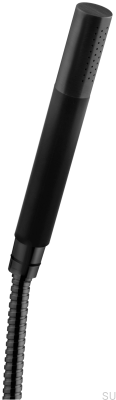 Pommeau de douche avec flexible DSO14090 Laiton Noir Mat