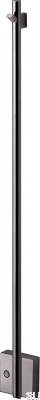 Radiateur de salle de bain TW750-85 Acier Noir Chrome PVD