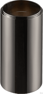 Rallonge pour robinet de lavabo XPRO600, Laiton, Chrome Noir