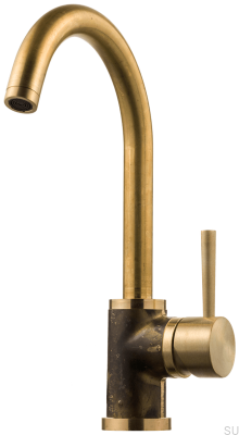 Robinet de cuisine EVO180 Grottesco, laiton, non peint