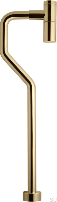 Siphon de lavabo avec tuyau de type S XA200 Laiton poli, non peint