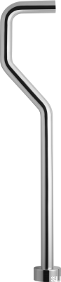 Tuyau pour siphon type S XA22, laiton chromé