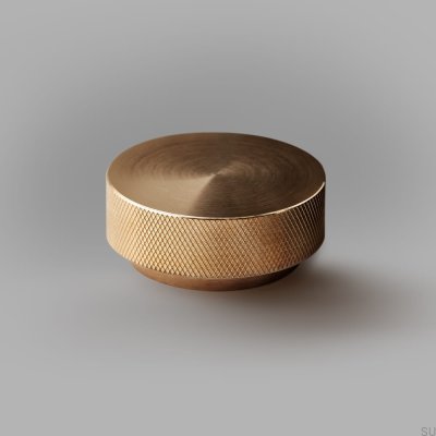 Bouton de meuble Tove L, or, brossé, non verni