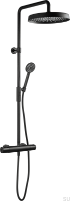 Set de douche ARM7200-150 Laiton Noir Mat