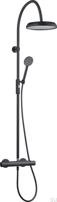Set de douche ARM5300-150 Laiton Noir Mat