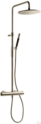 TVM7200-150 Ensemble de douche en laiton nickelé brossé