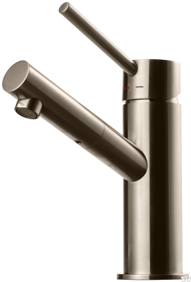 Robinet de lavabo BI071, laiton nickel brossé