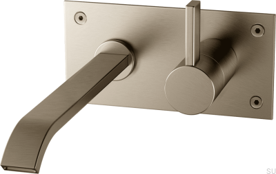 Robinet de lavabo ARM008 Laiton Nickel Brossé