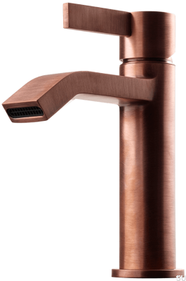 Robinet de lavabo ARM071, cuivre brossé, non peint