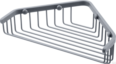 Porte-savon d'angle TA156 Laiton Gris Ascot