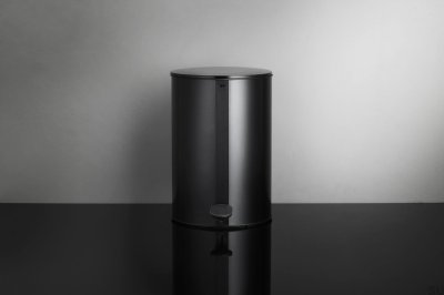 Poubelle 7154 Revêtement PVD noir